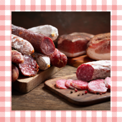 Droge worst Vleesweelde