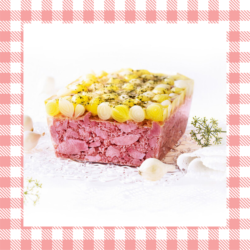 Kalkoenaspic zilveruitjes Vleesweelde